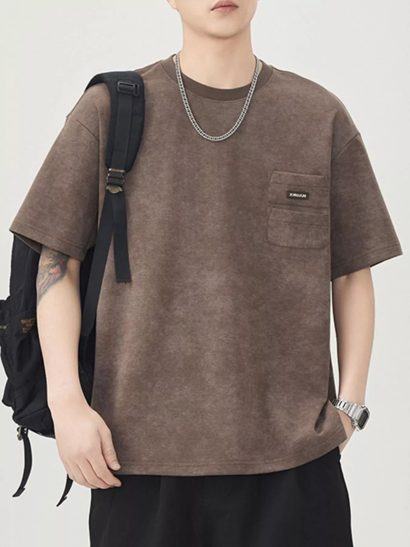 Men's Round Neck Short Sleeve T-Shirt