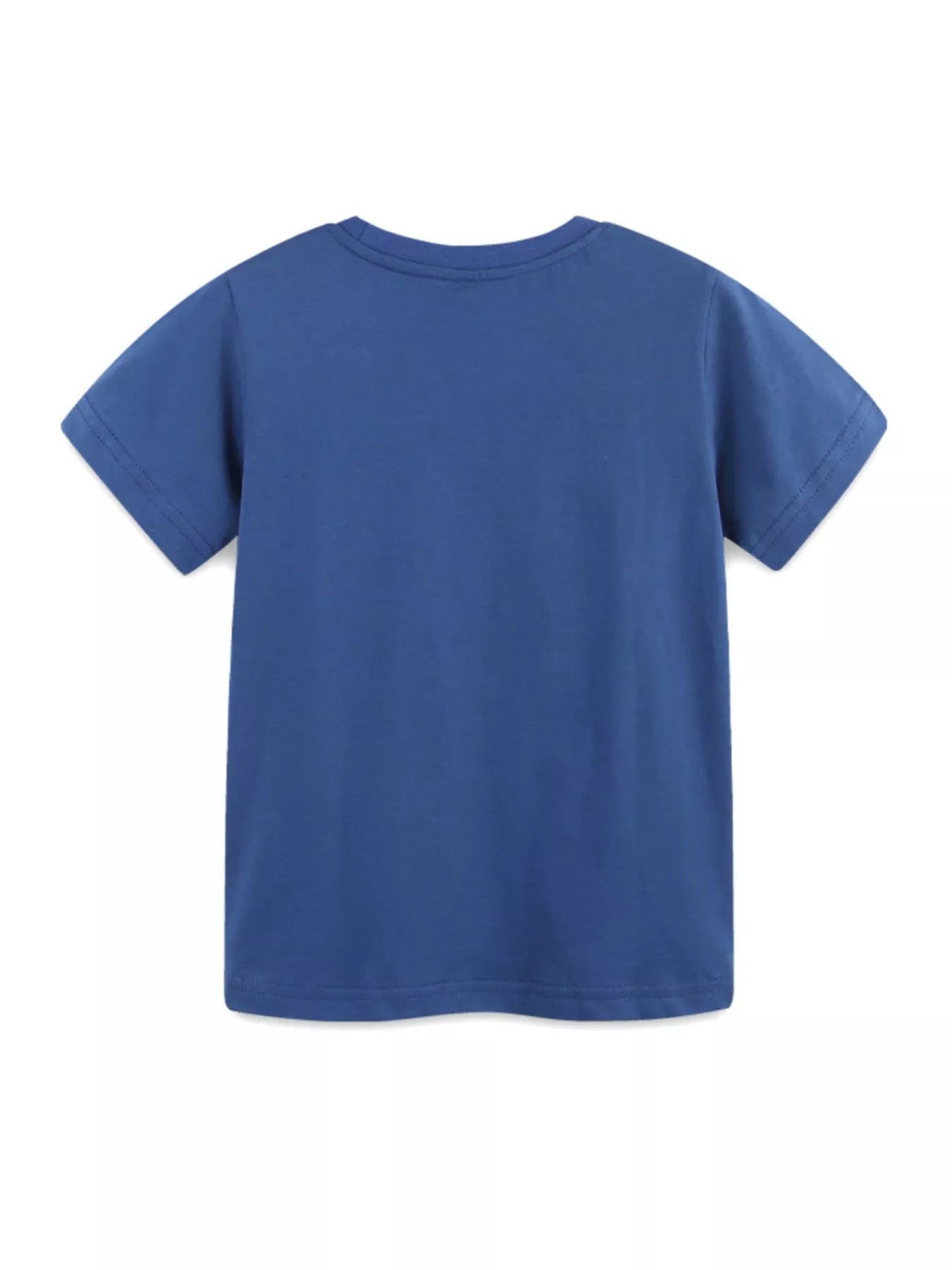 Children's Construction Vehicle Crew Neck Short Sleeve T-Shirt