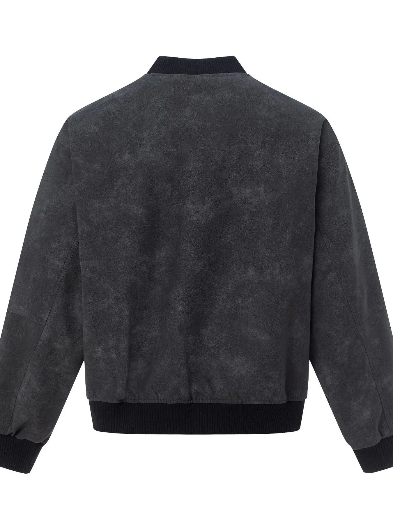 Men's Zip Up Letter Graphic Bomber Jacket