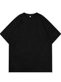 Men's Plus Size Round Neck Short Sleeve T-Shirt