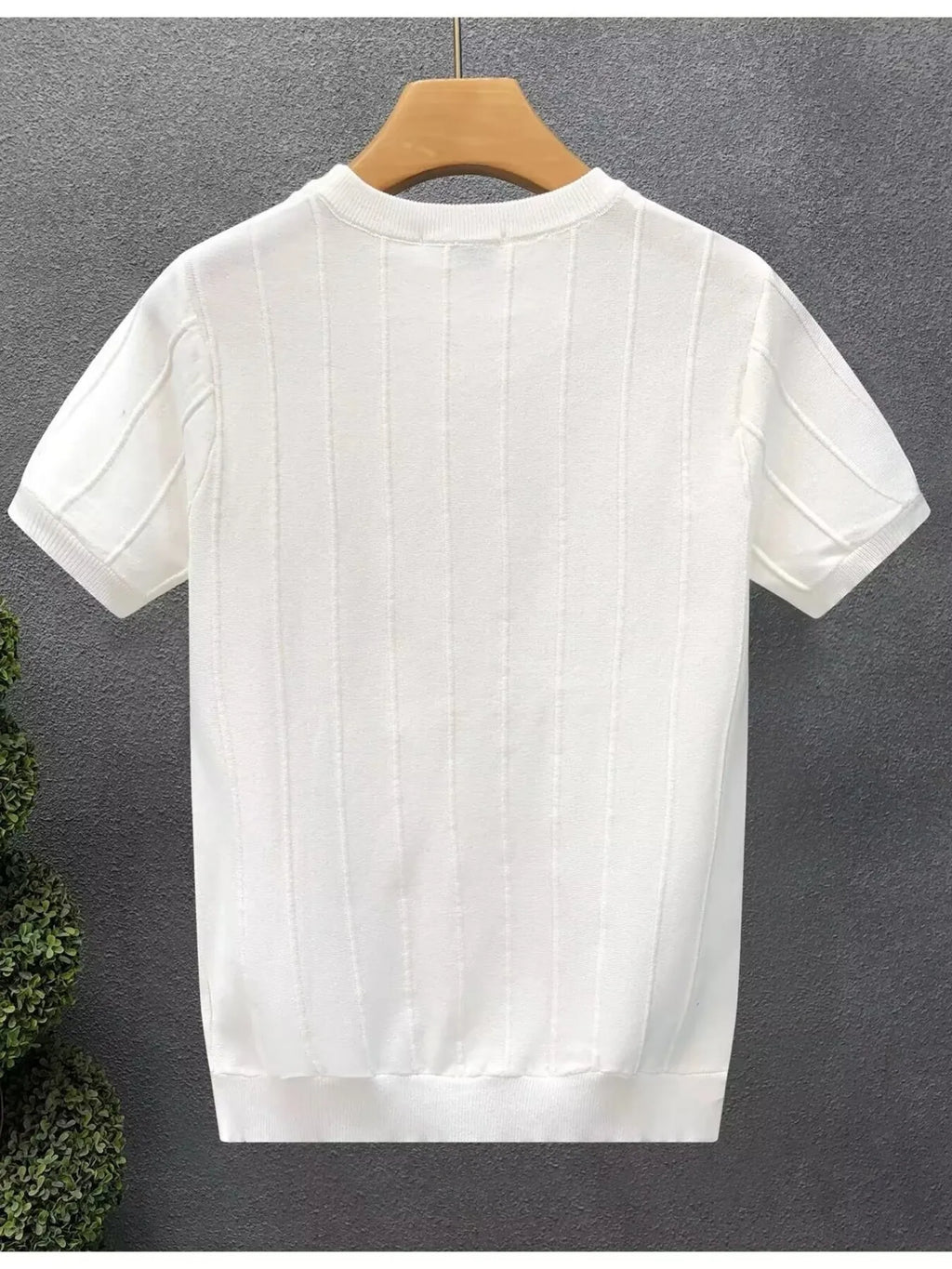 Men's Full Size Round Neck Short Sleeve T-Shirt Plus Size