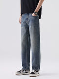 Men's Relaxed Fit Vintage Wash Jeans