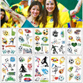 20 Sheet 2022 Football World Cup Football Sports Face Sticker