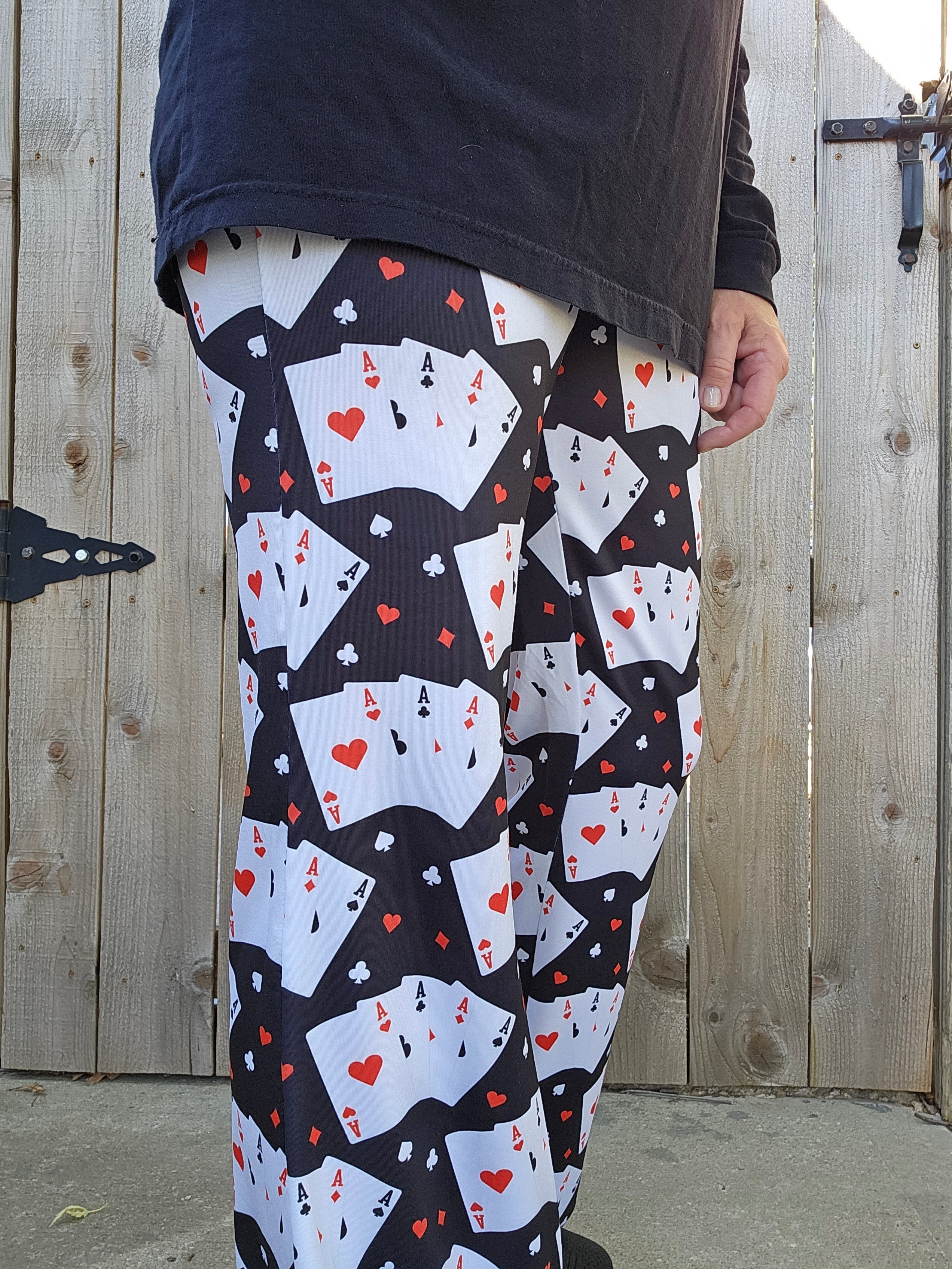 Baha Ranch Vegas Casino Gambling Flare Pants