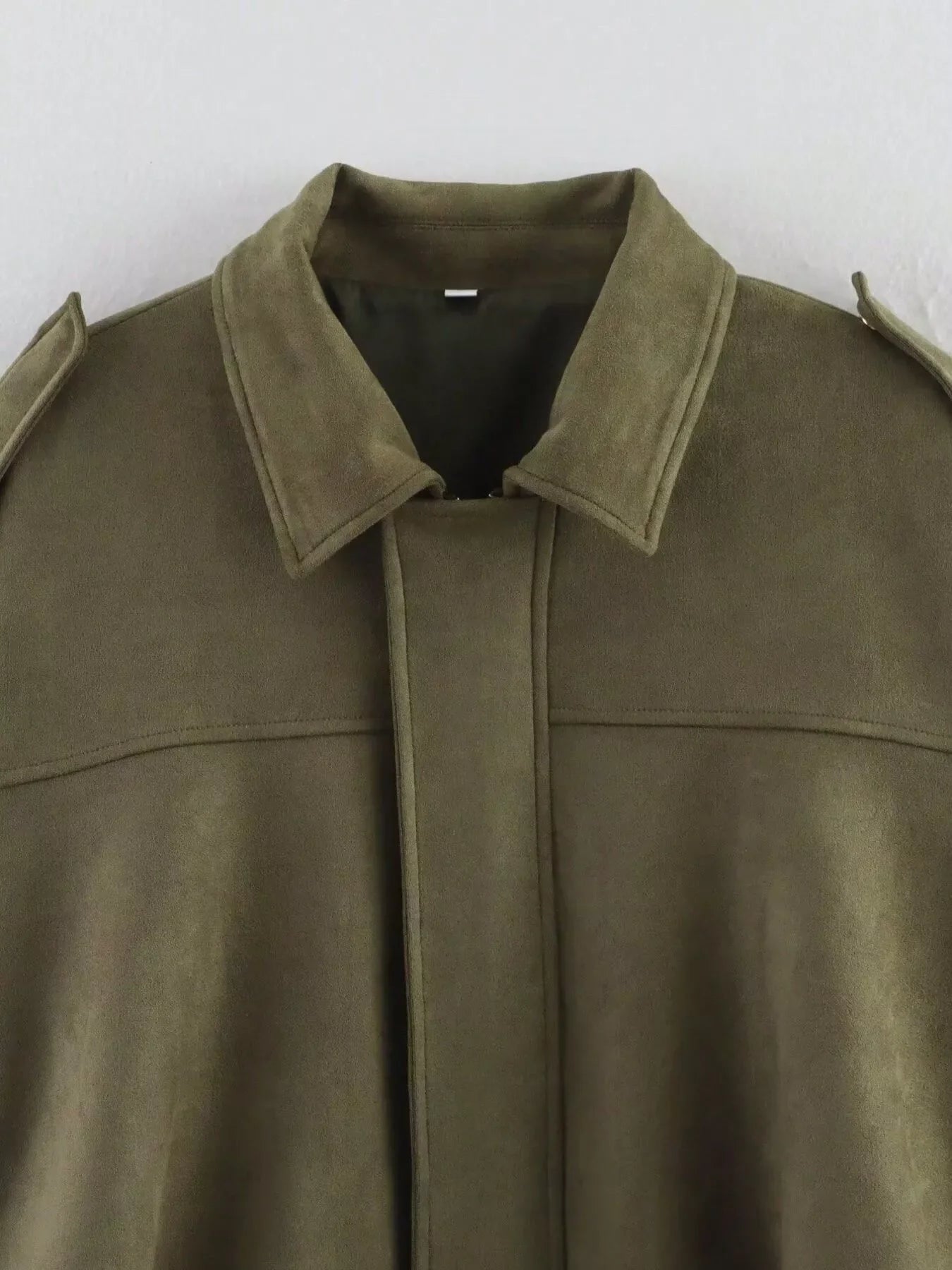 Zip Up Oversized Jacket
