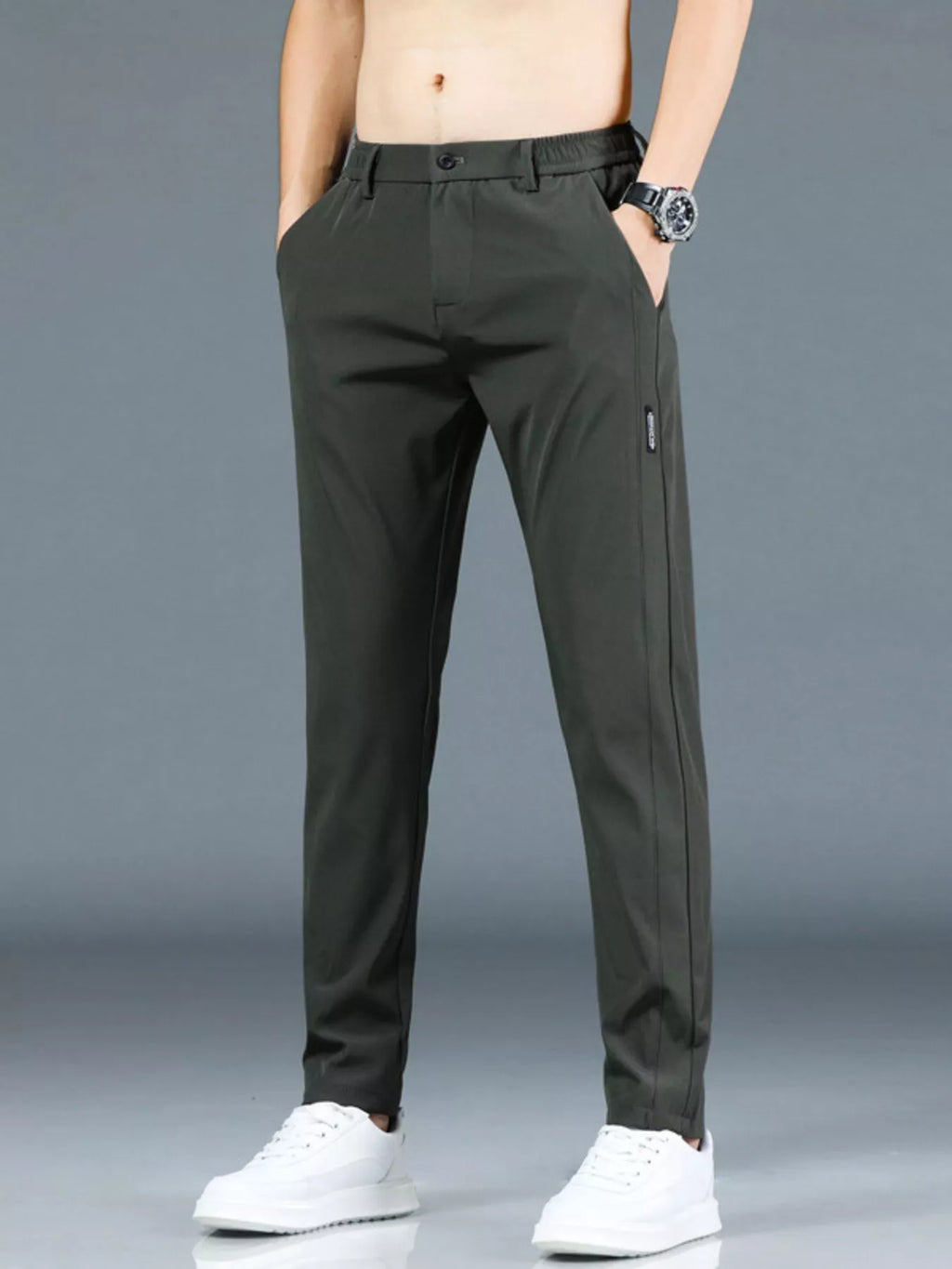 Men's Slim Fit Casual Pants