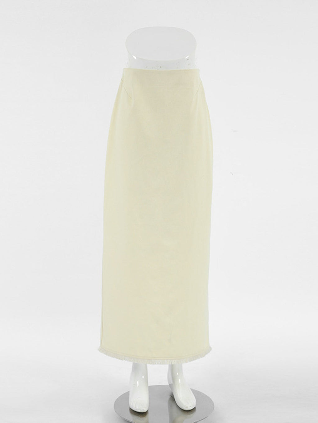 Slit Midi Skirt