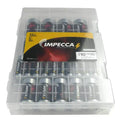 21-Pack: Impecca High Performance Alkaline AA/AAA/C/D/9V Value Pack