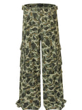 Men's Camouflage Cargo Pants with Multiple Pockets