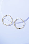 Alloy Hoop Earrings
