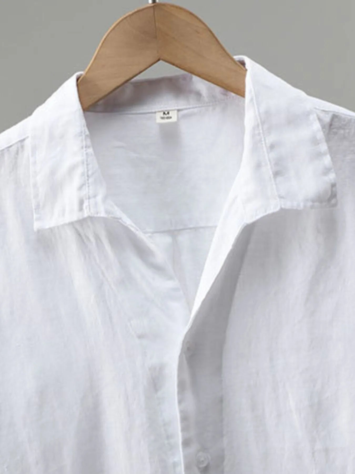 Men's Plus Size Button Up Long Sleeve Shirt