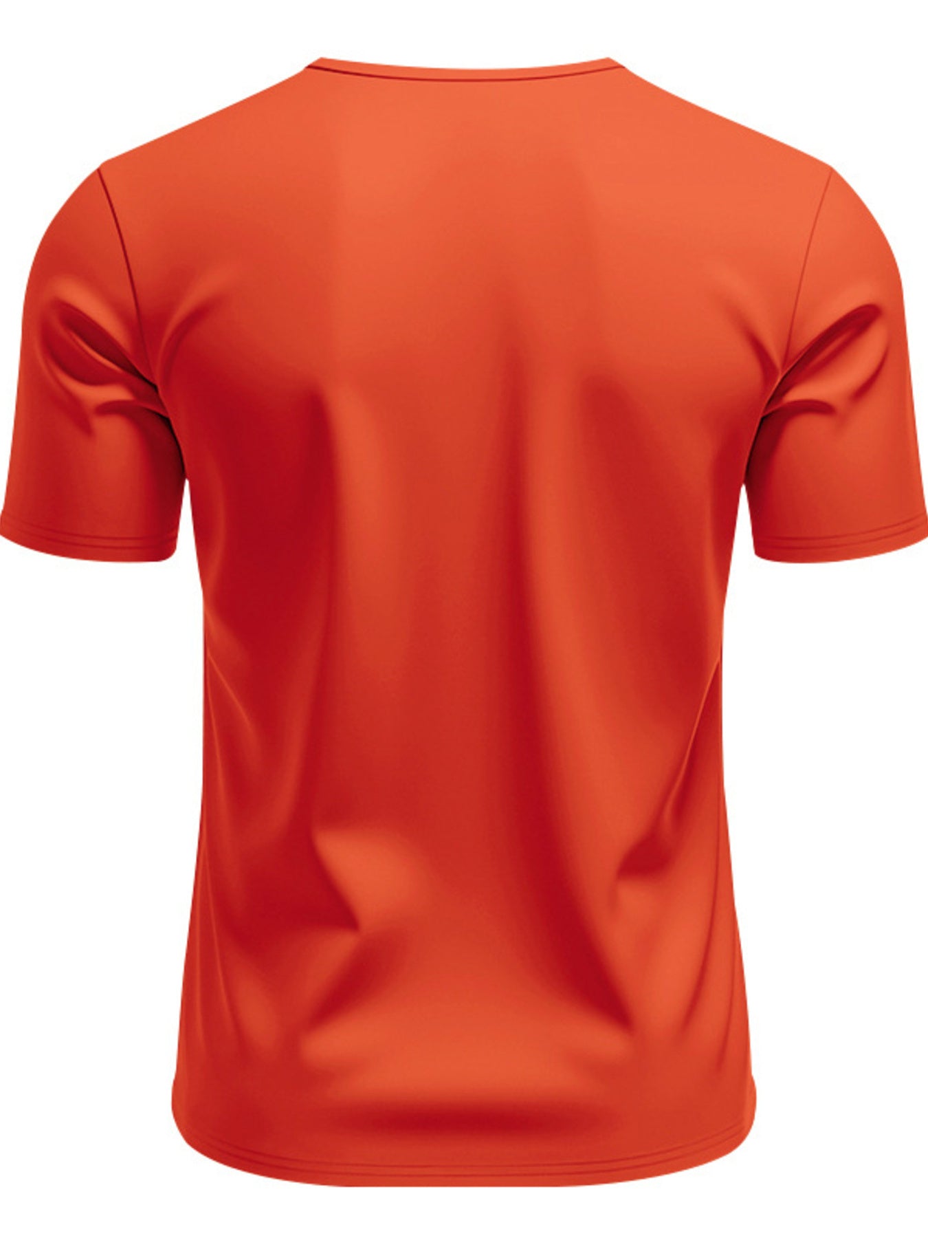 Men's Full Size V-Neck Short Sleeve T-Shirt and Shorts Set Plus Size