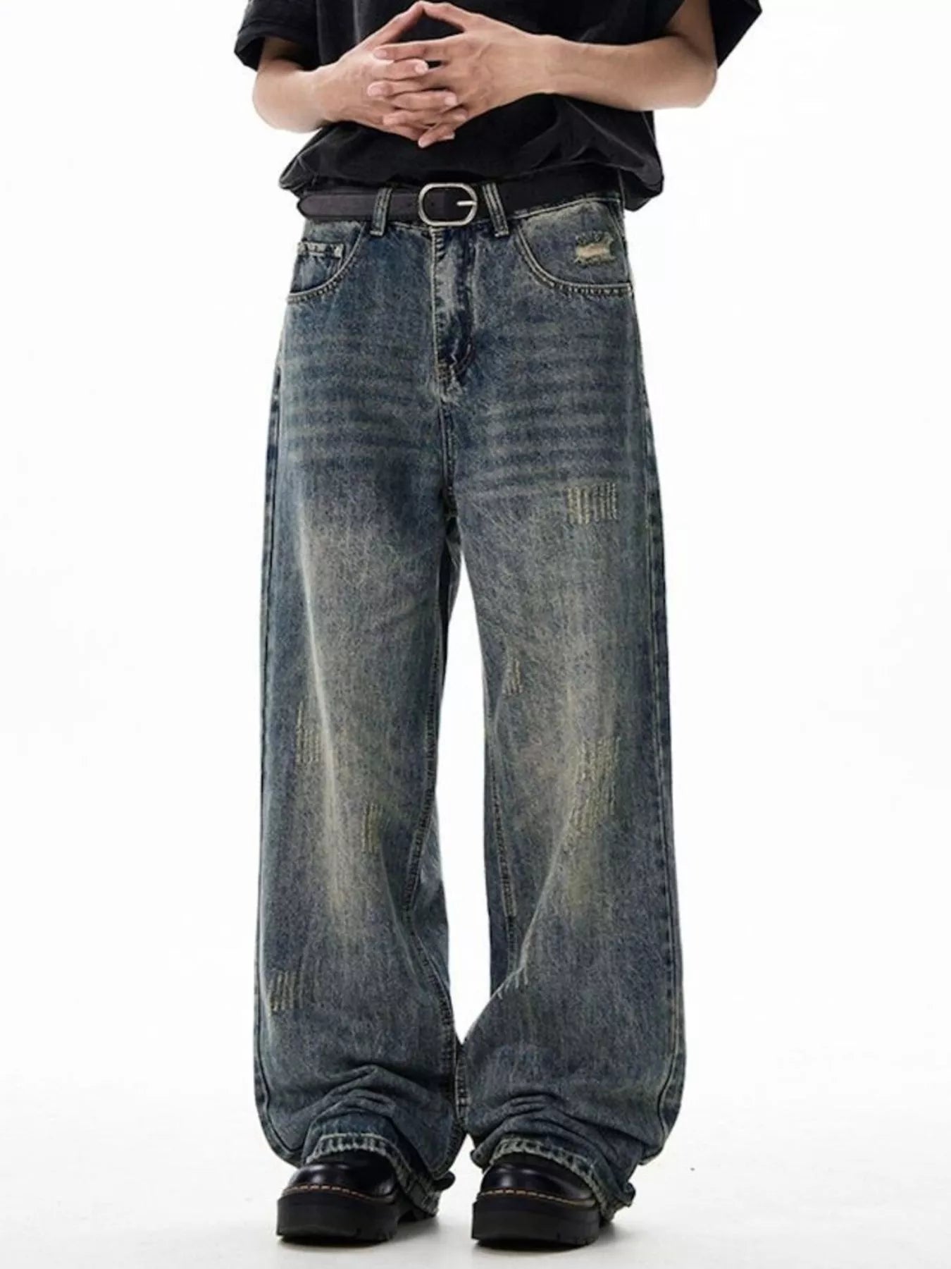 Men's Wide Leg Jeans