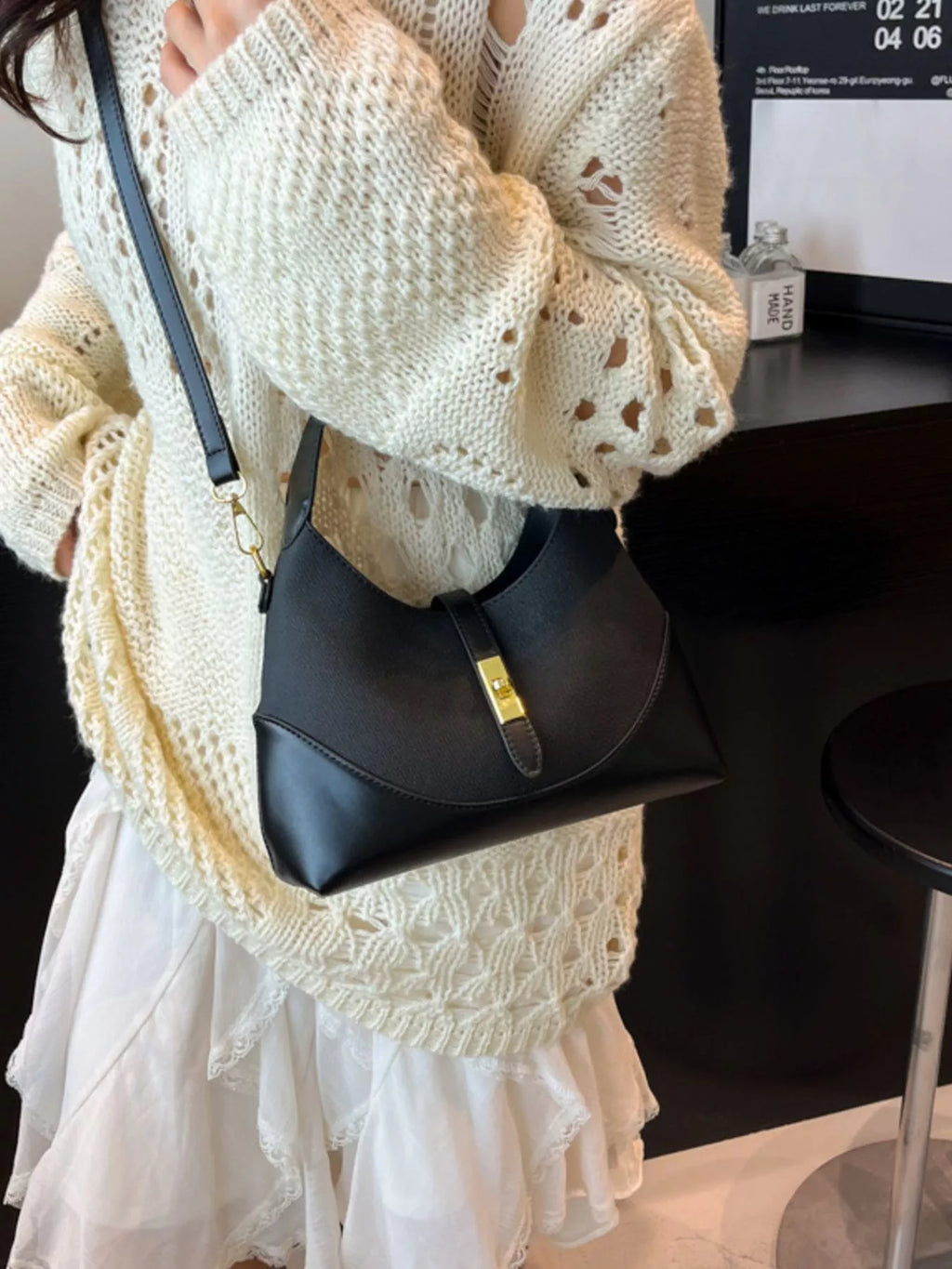 PU Leather Crossbody Bag