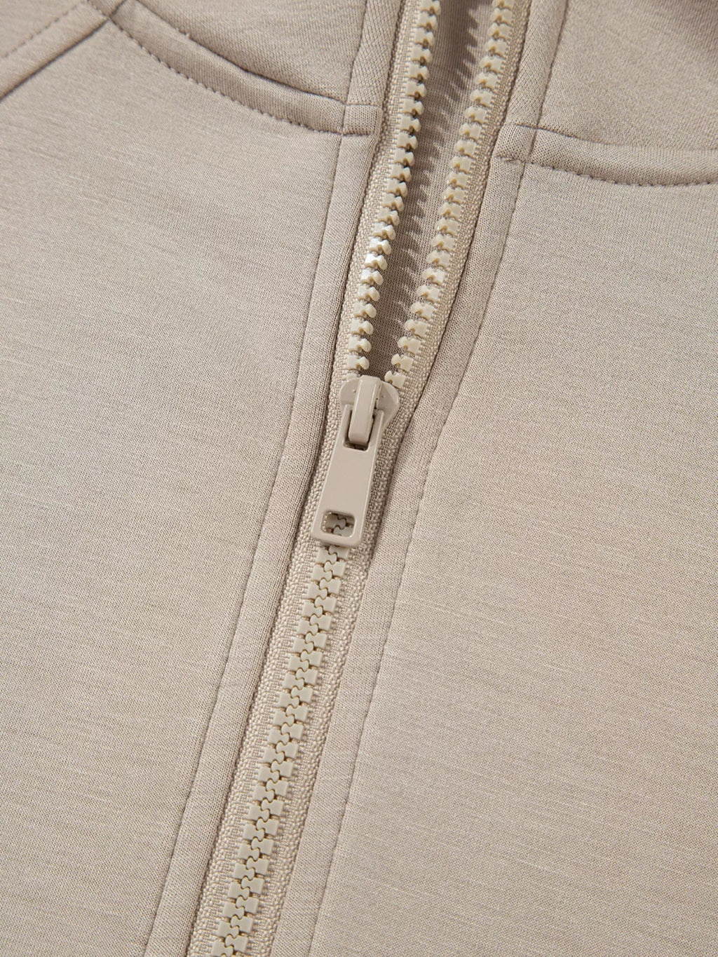 Half Zip Long Sleeve Hoodie and Pants 2pcs Outfit