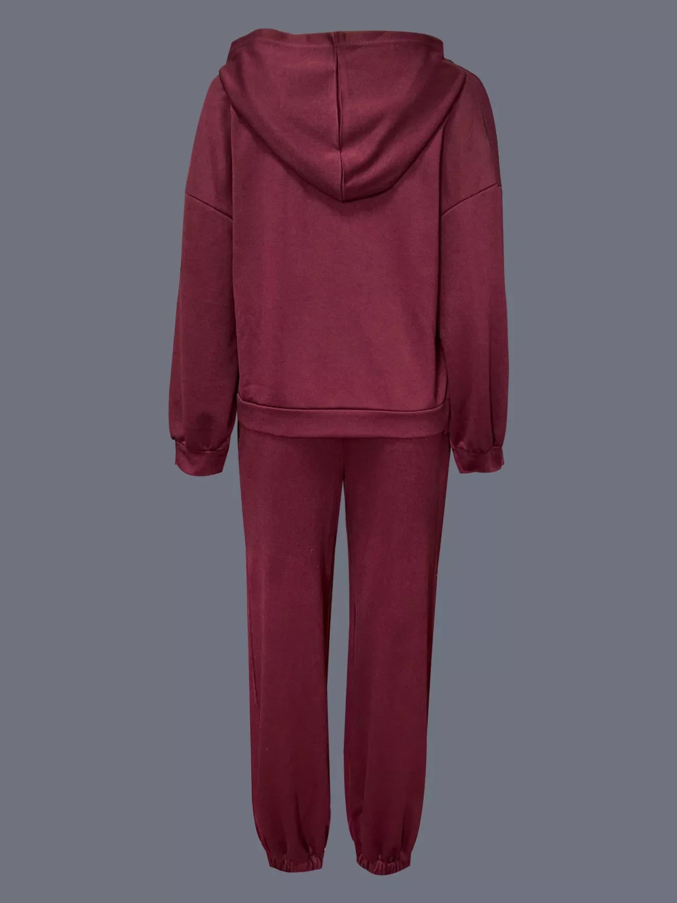 Casual Hoodie and Cropped Pants Set