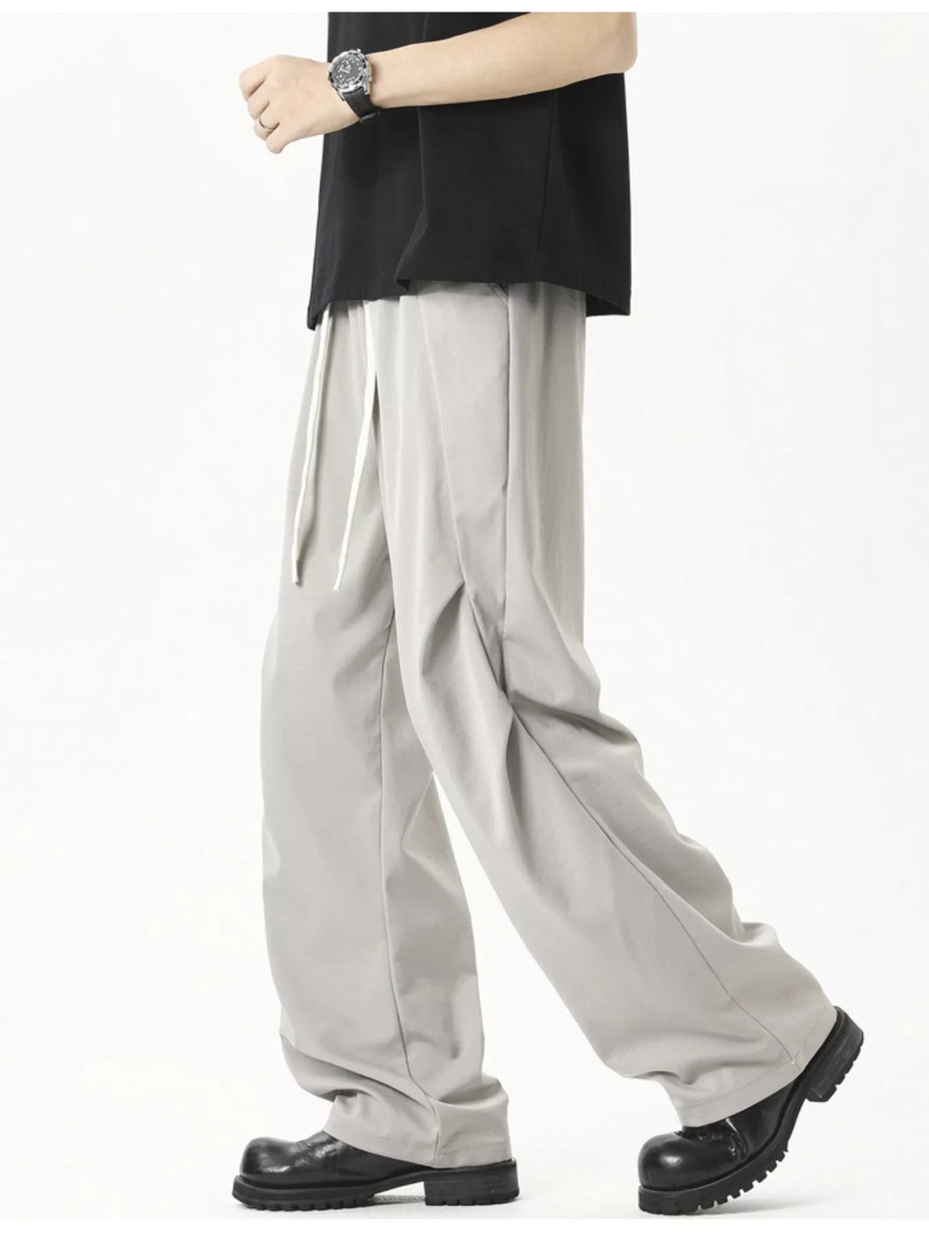 Men's Plus Size Loose Fit Drawstring Pants