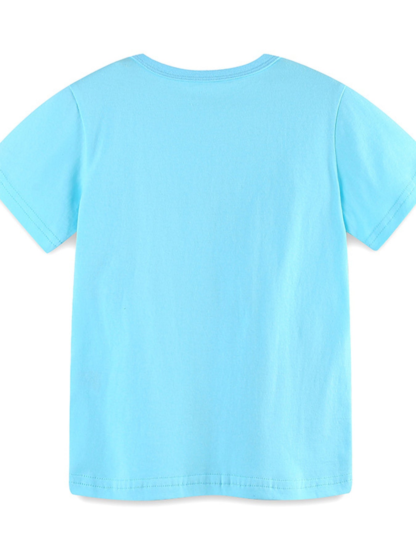 Children‘s Excavator Print Short Sleeve T-Shirt