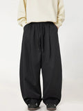 Men's Side Ruched Wide Leg Pants