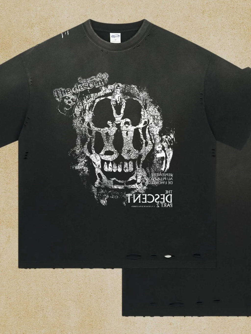 Men's Graphic Round Neck Half Sleeve T-Shirt