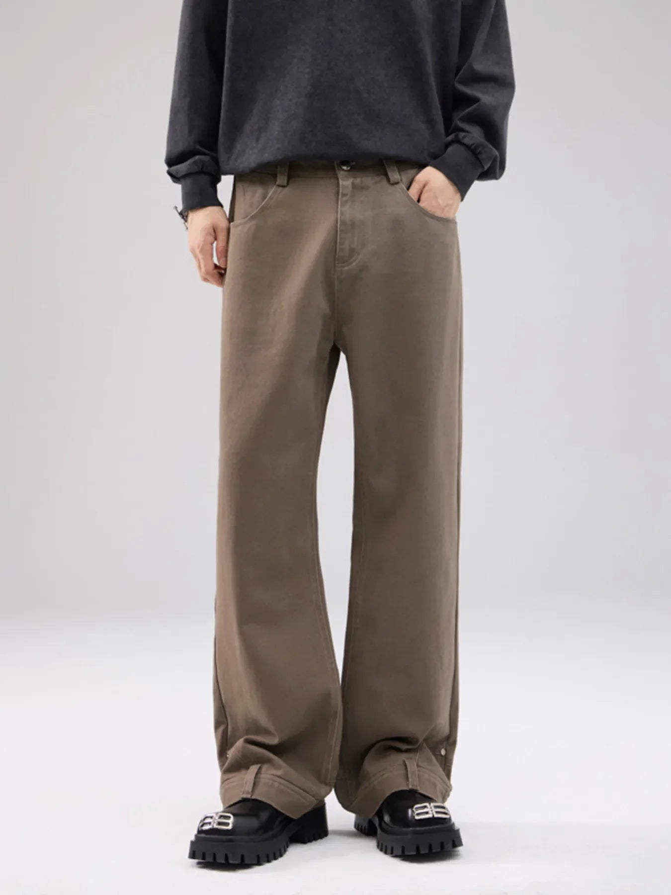 Men's Wide Leg Jeans