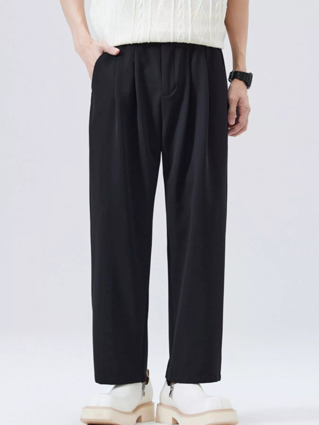 Men's Full Size Casual Loose Fit Pants Plus Size