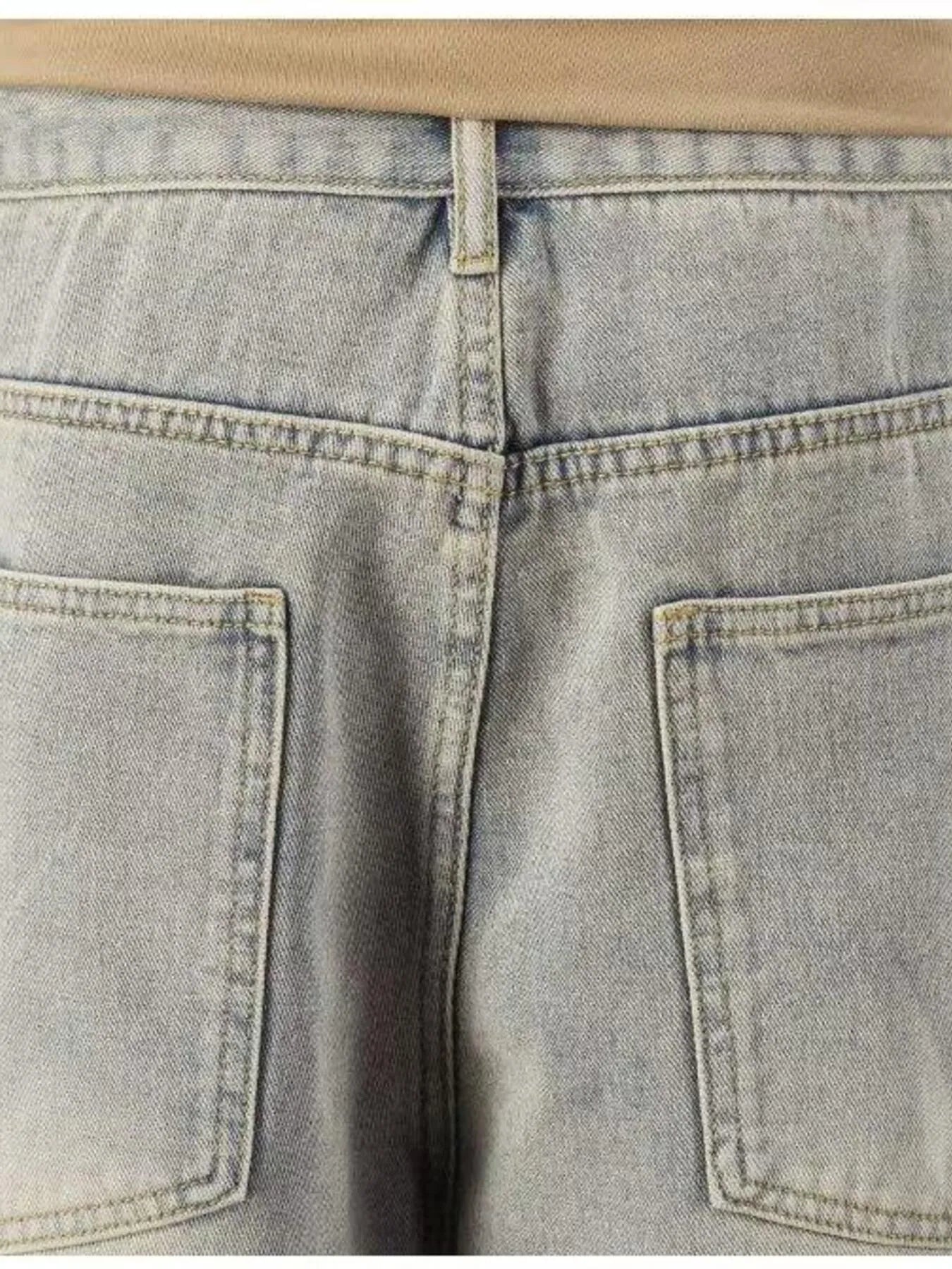 Men's Full Size Distressed Denim Shorts Plus Size