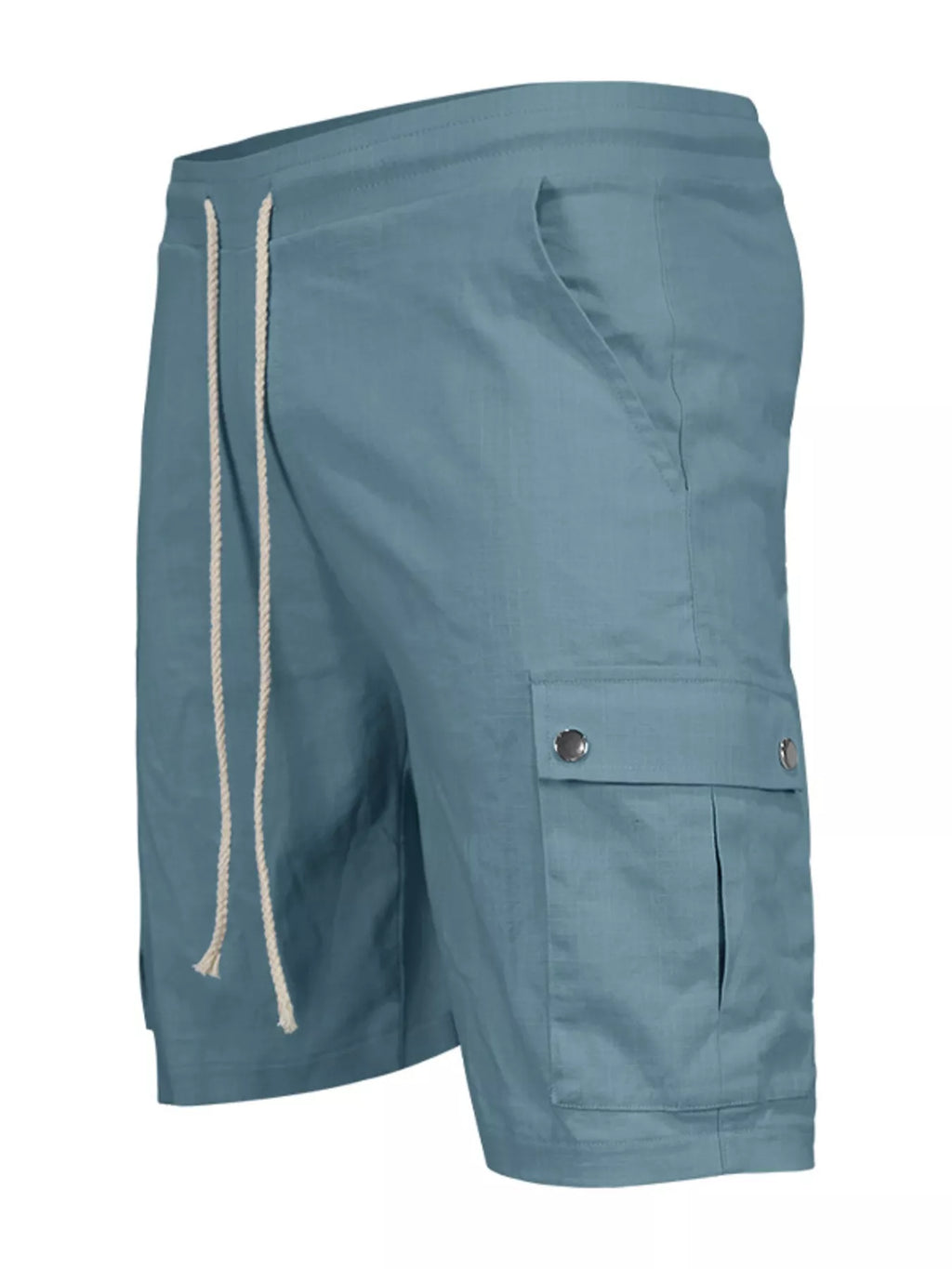 Men's Full Size Drawstring Casual Cargo Shorts Plus Size