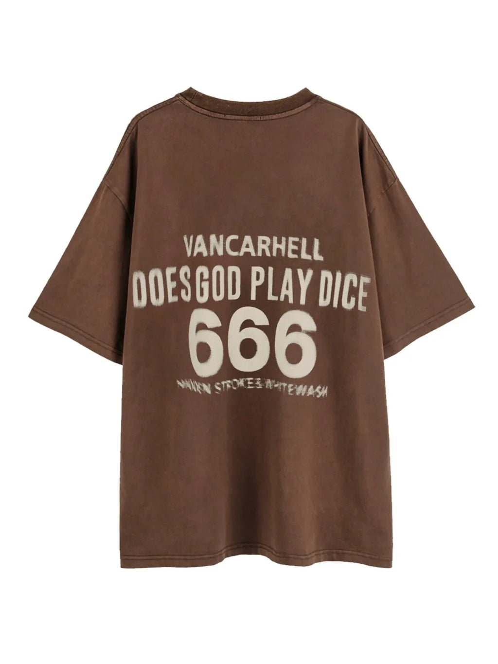 Men's Oversized Graphic Round Neck T-Shirt