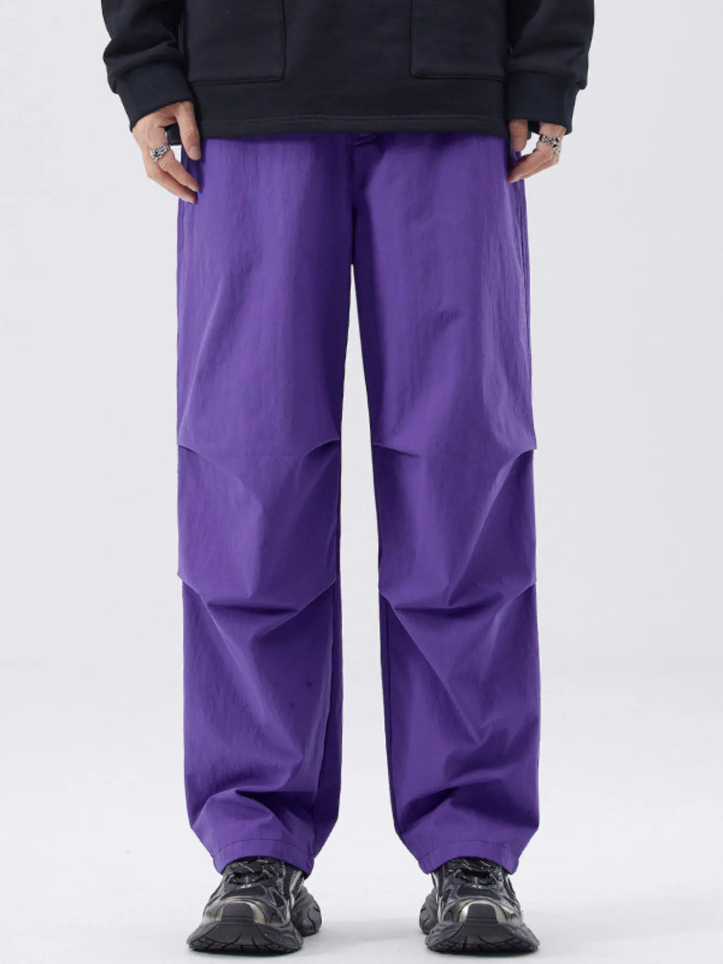 Men's Full Size Loose Fit Cargo Pants Plus Size