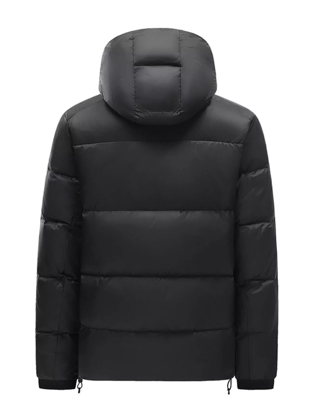 Men's Plus Size Hooded Padded Winter Puffer Jacket