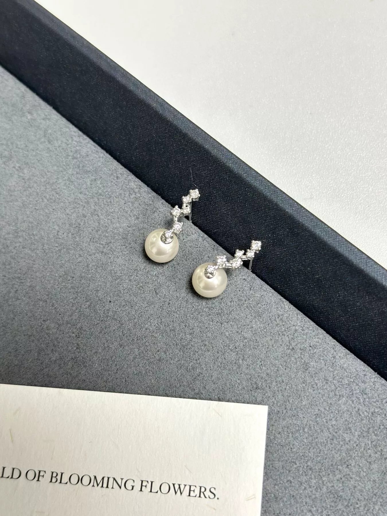 925 Sterling Silver Zircon Earrings