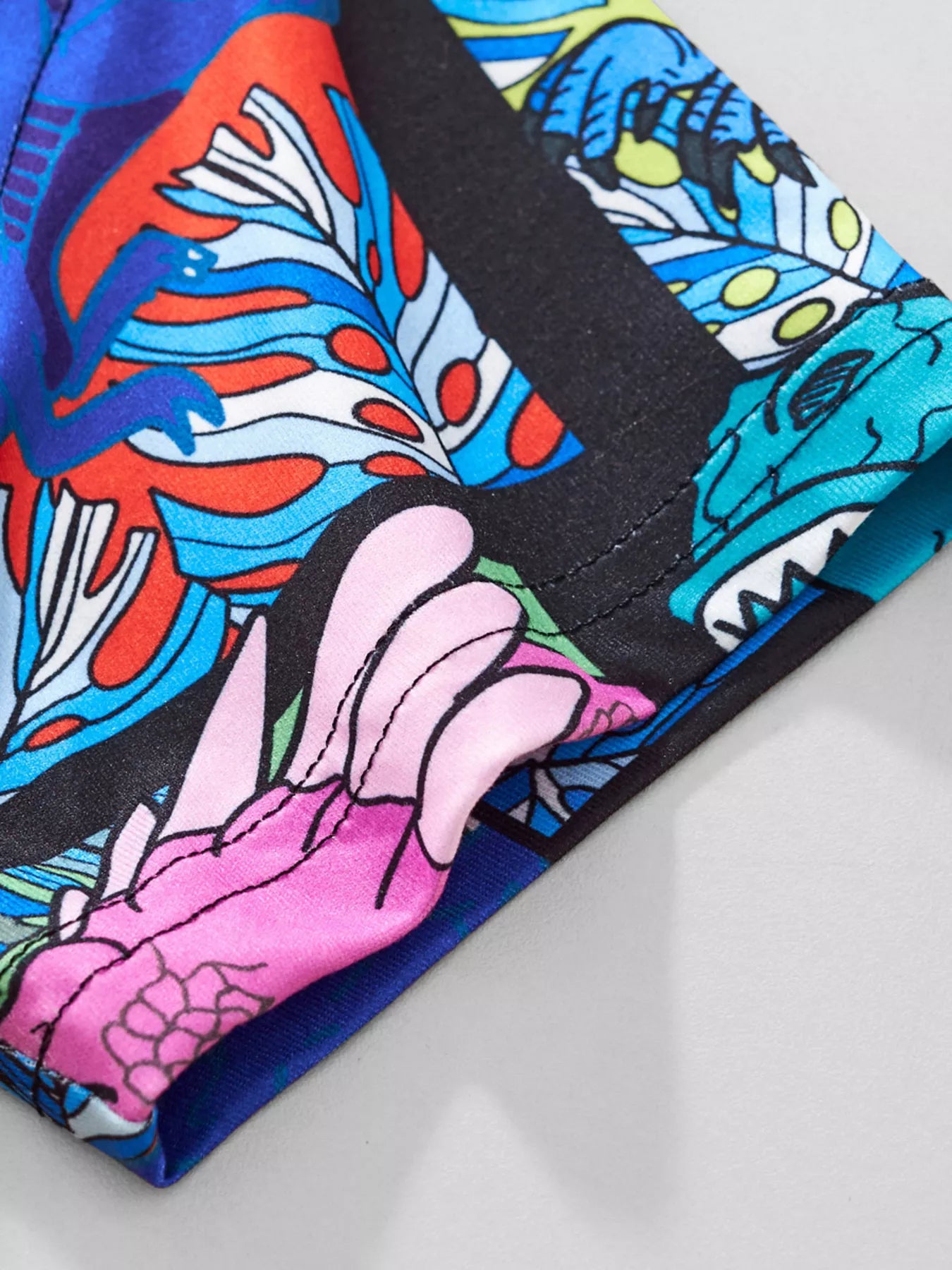 Children's Dinosaur Print Round Neck T-Shirt