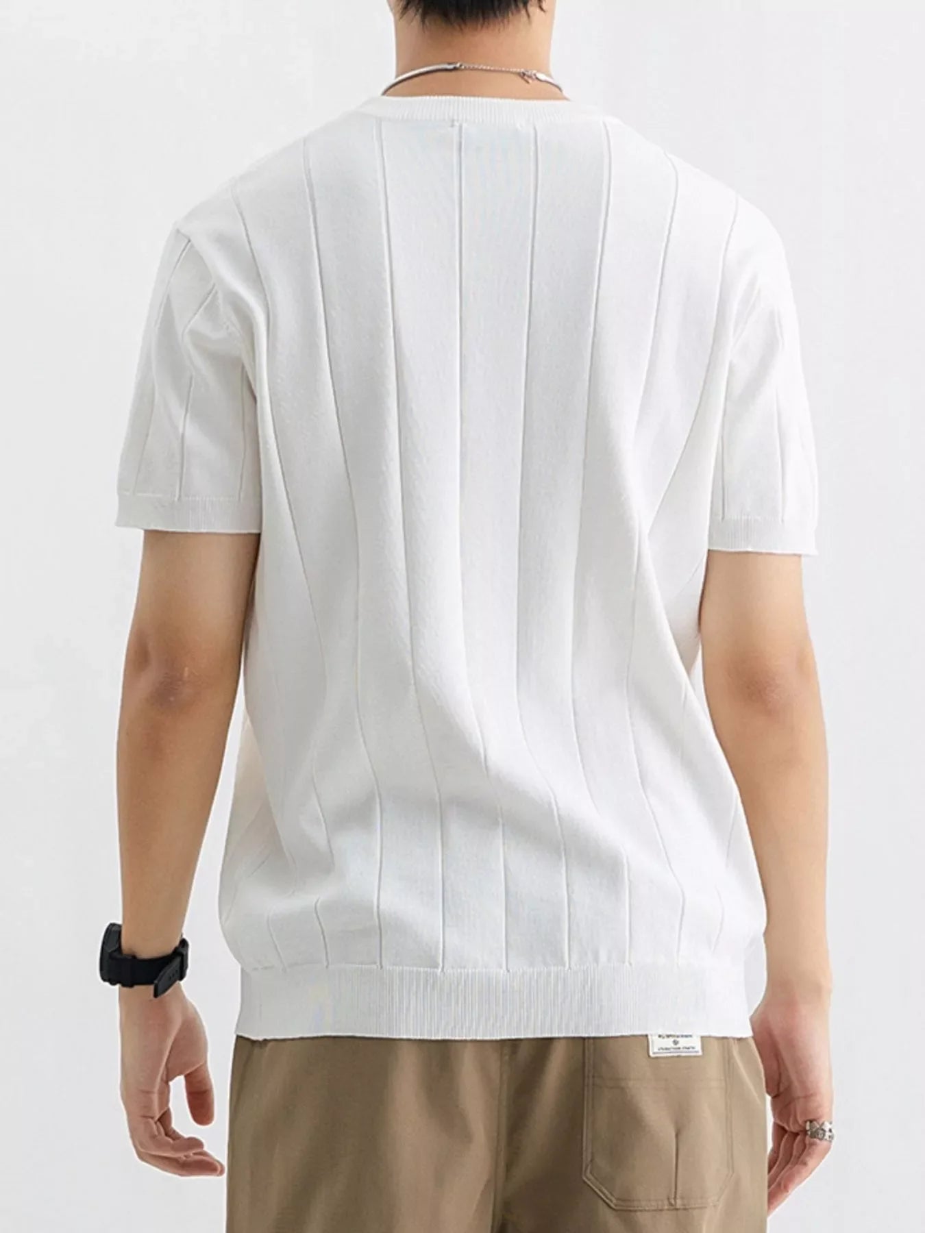 Men's Plus Size Breathable Short Sleeve T-Shirt