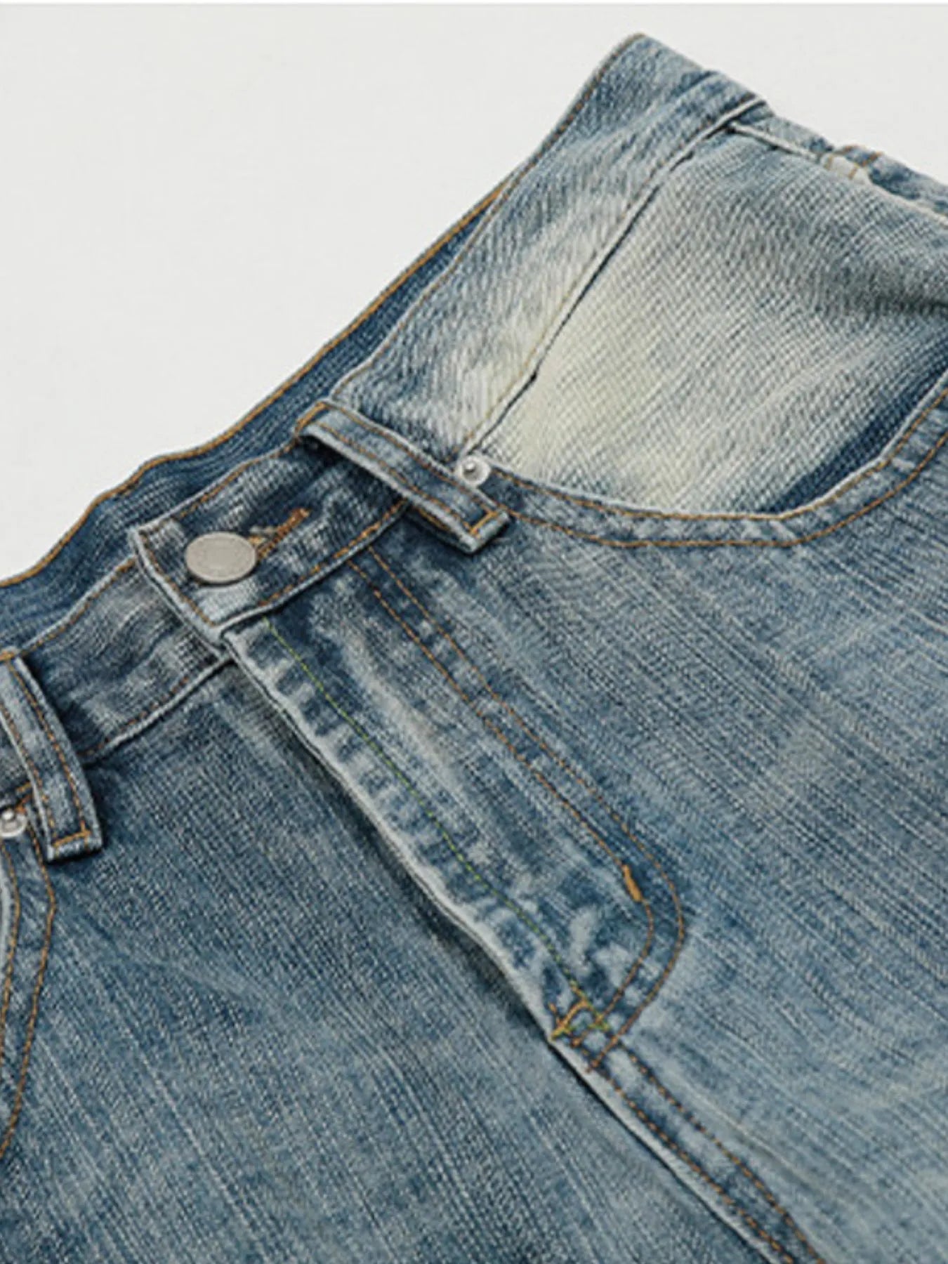 Men's Wide Leg Relaxed Fit Jeans