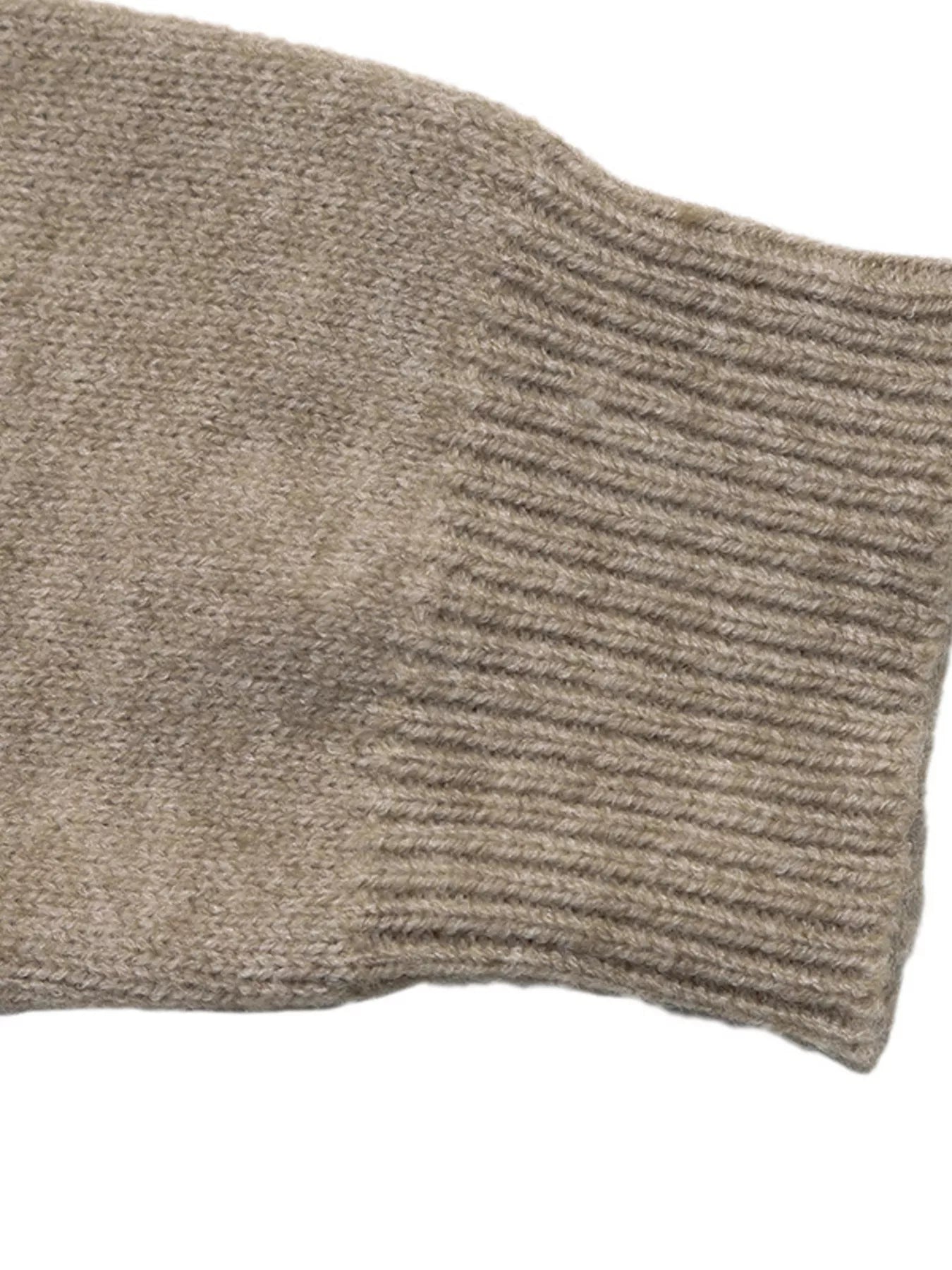 Dropped Shoulder Long Sleeve Sweater