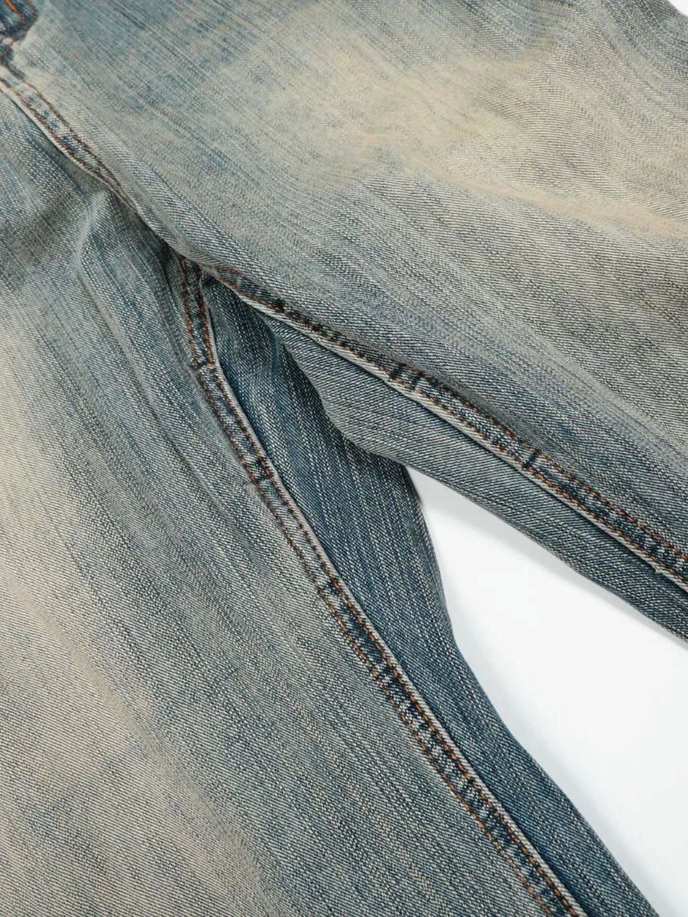 Men's Vintage Washed Baggy Jeans