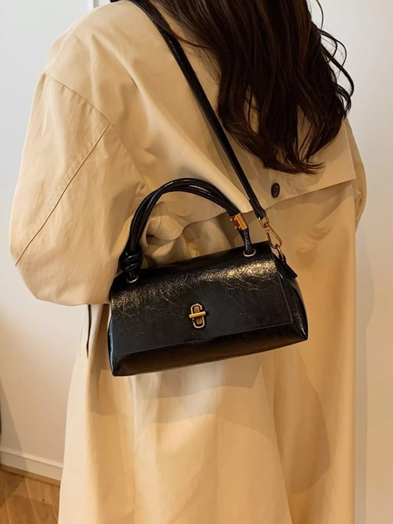 Top Handle Crossbody Bag