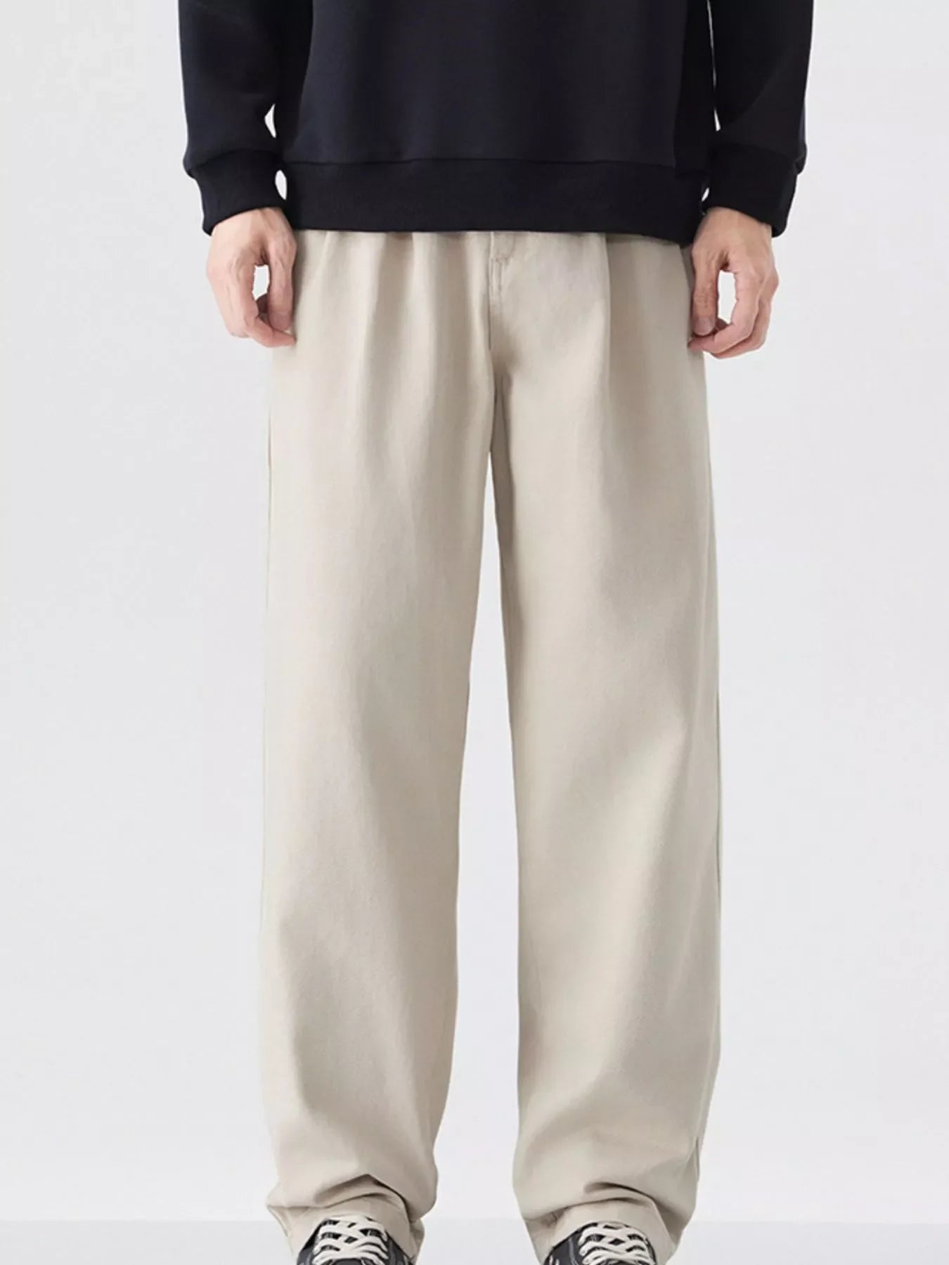 Men's Wide-Leg Casual Pants