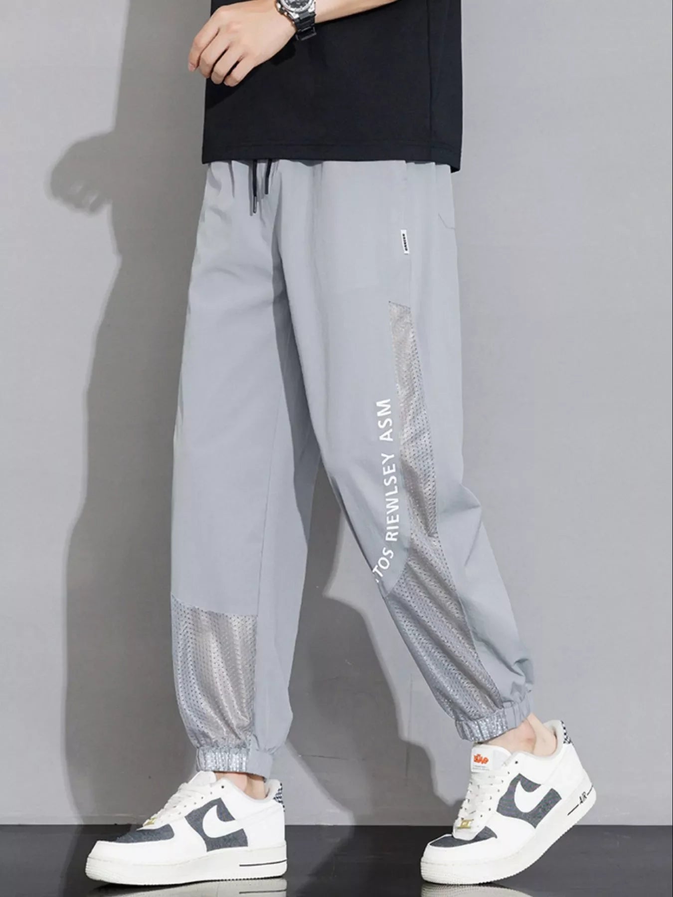 Men's Plus Size Wide Leg Pants