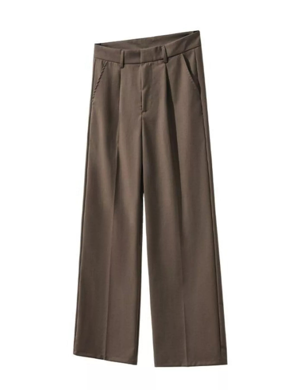 Men's Pleated Wide Leg Pants