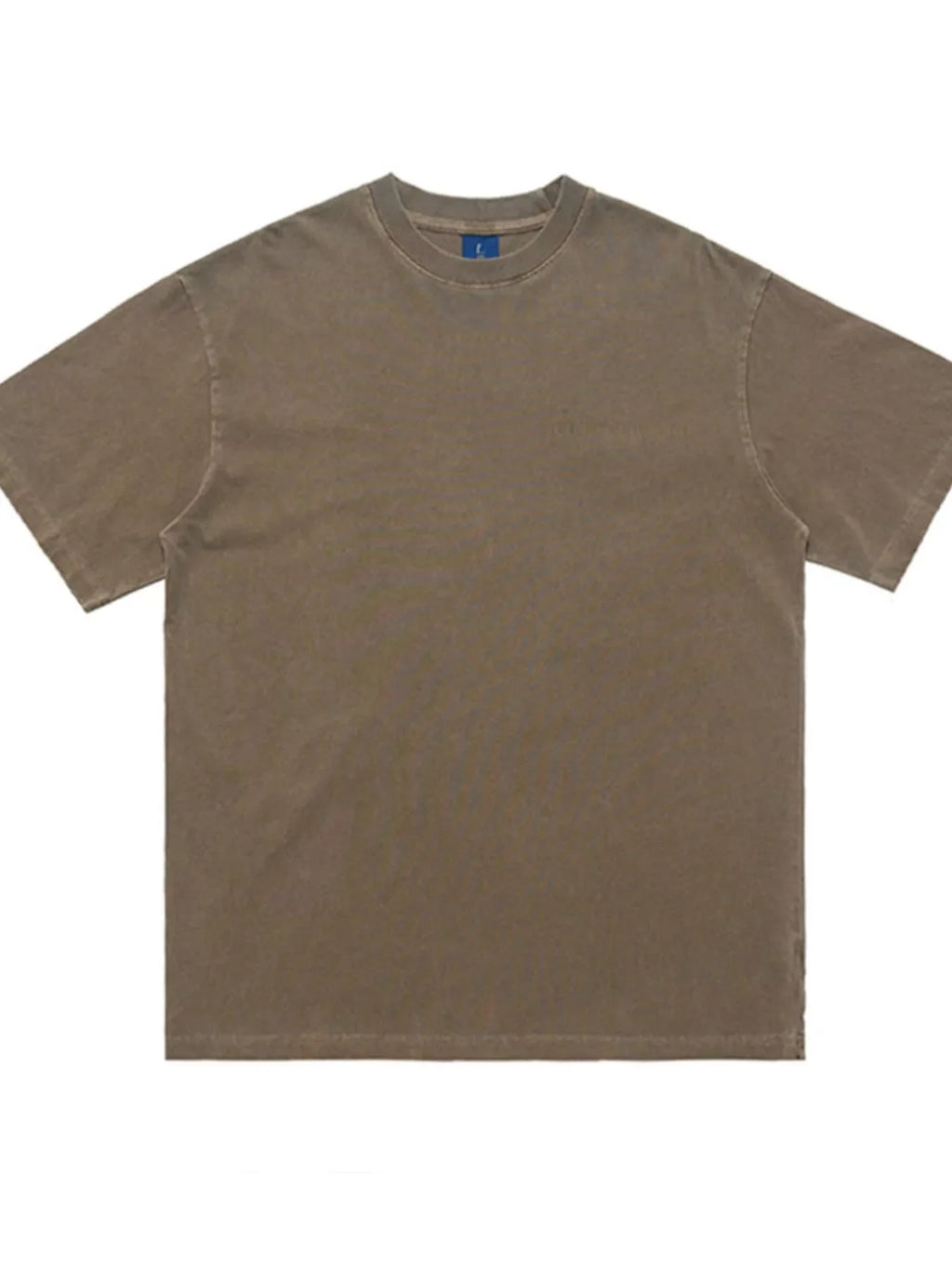 Men's Letter Round Neck Short Sleeve T-Shirt