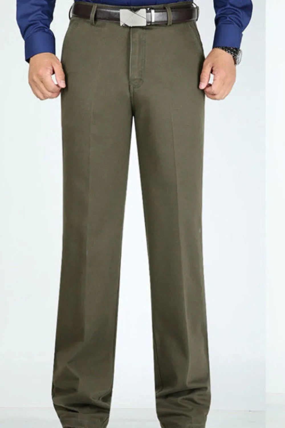 Men's Basic style Pocketed Pants