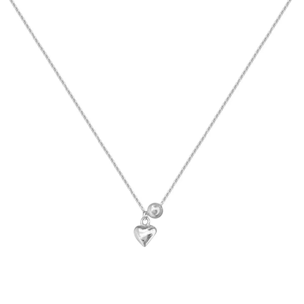 925 Sterling Silver Heart Necklace