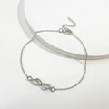 Infinity Knot Charm Bracelet