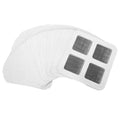 25-Pack:  3.94 x 3.94" Disposable Floor Drain Sticker Hair Catcher
