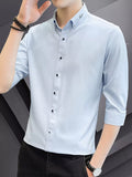 Men's Button Up Slim Fit Casual Shirt