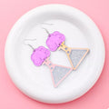 Funky Science Beaker Dangle Earrings