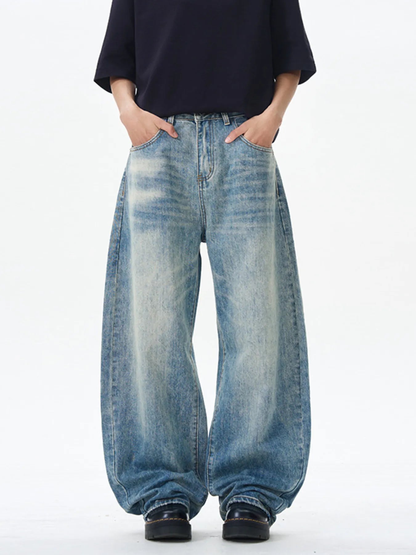 Men's Wide Leg Jeans