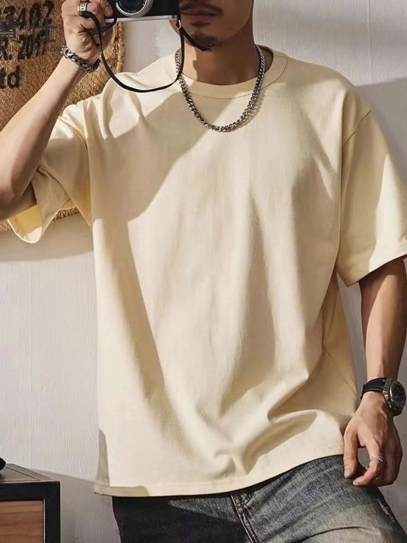 Men's Round Neck Short Sleeve T-Shirt